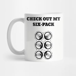 Check Out My Six Pack Beer Cans Mug